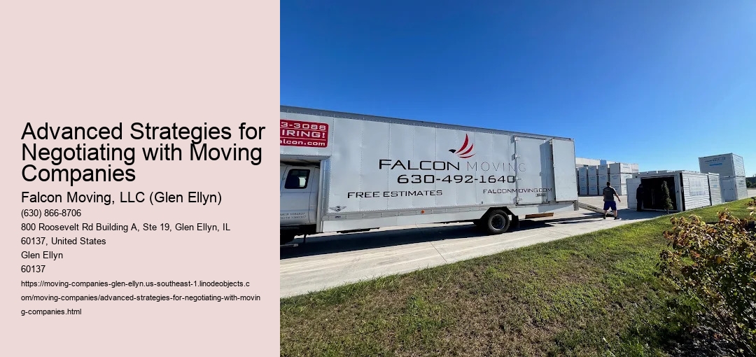 Advanced Strategies for Negotiating with Moving Companies
