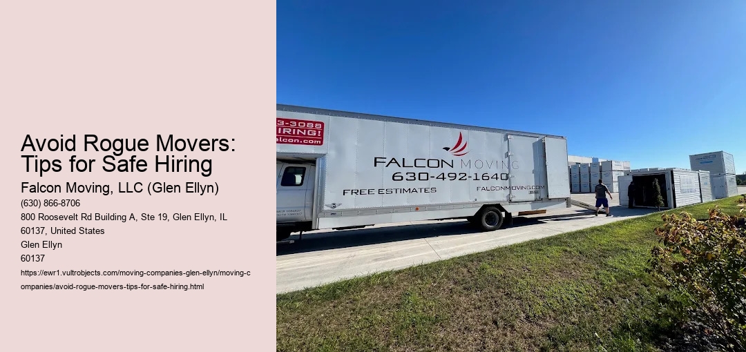 Avoid Rogue Movers: Tips for Safe Hiring
