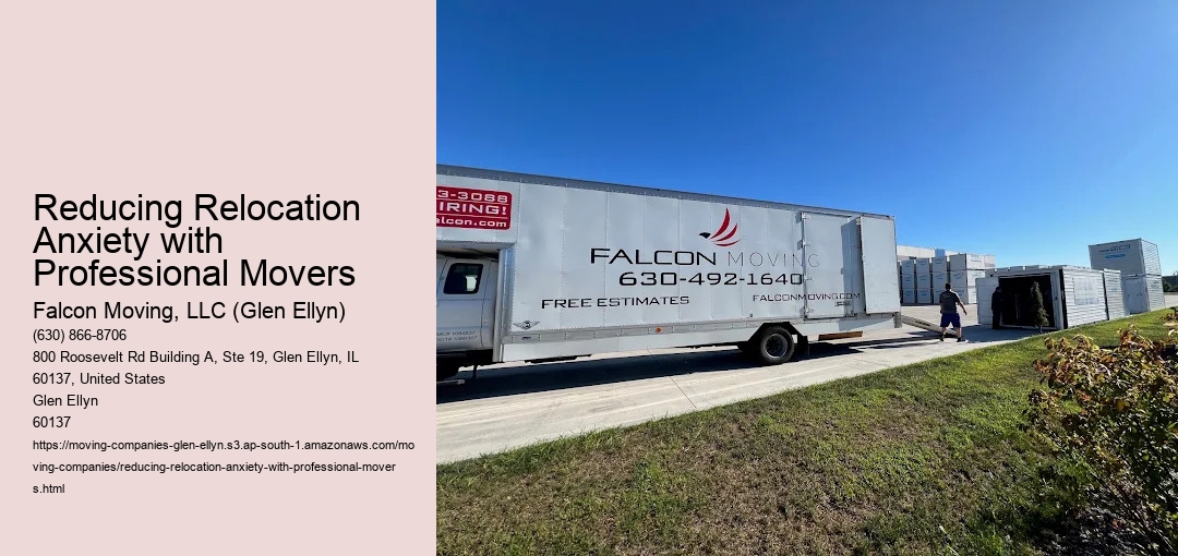 Reducing Relocation Anxiety with Professional Movers